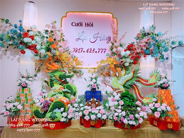 Lễ Ăn Hỏi Trọn Gói 5 Tráp