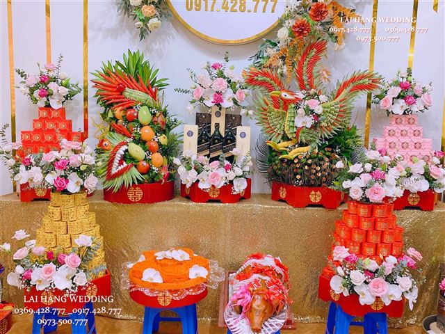 Lễ Ăn Hỏi Trọn Gói 9 Tráp