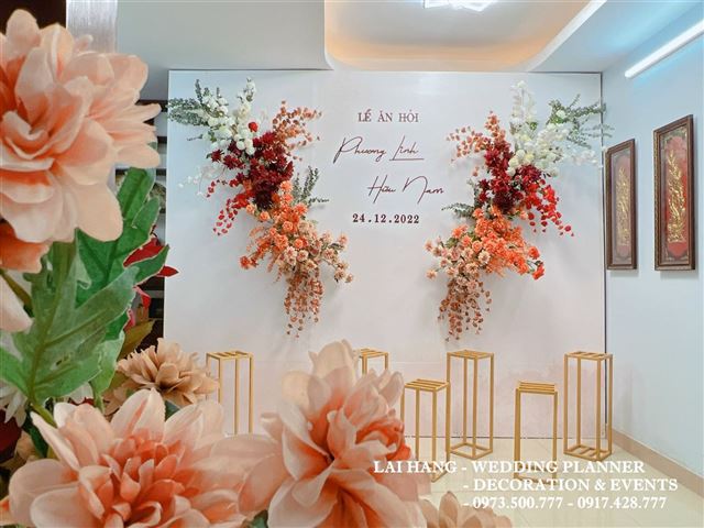 Trang Trí Phông Cưới Hỏi