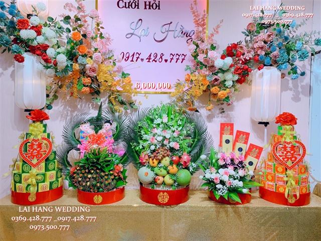 5 Tráp Ăn Hỏi Đẹp Mẫu 2