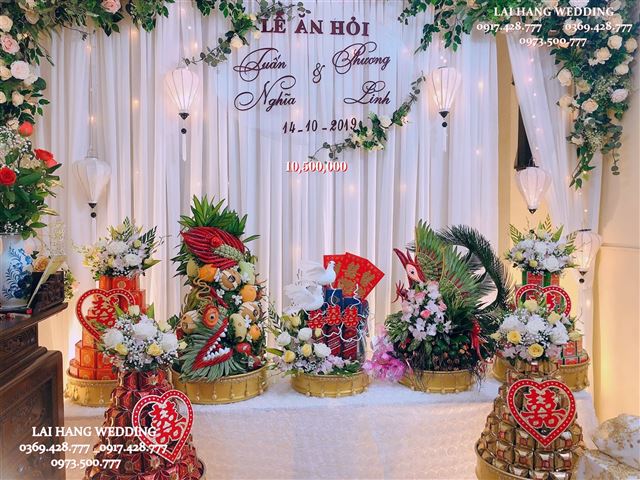 7 Tráp Ăn Hỏi Đẹp Mẫu 13