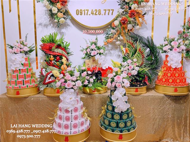 7 Tráp Ăn Hỏi Đẹp Mẫu 14