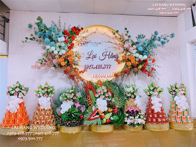 7 Tráp Ăn Hỏi Đẹp Mẫu 15