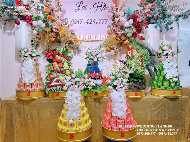 7 Tráp Ăn Hỏi Đẹp Mẫu 19