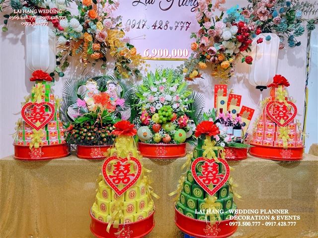 7 Tráp Ăn Hỏi Đẹp Mẫu 1