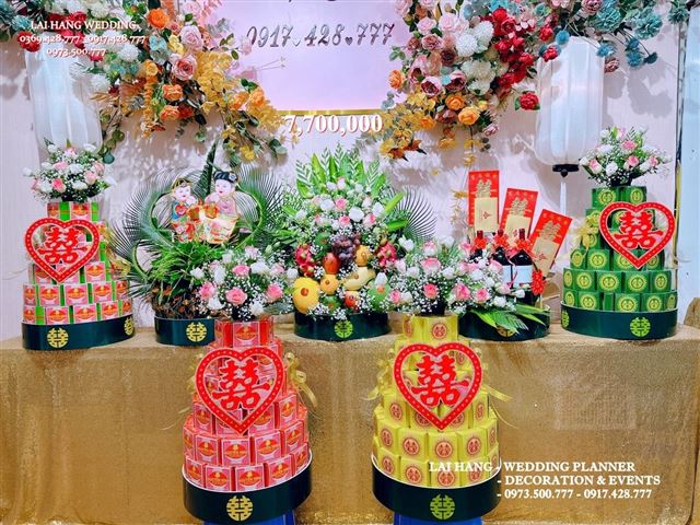 7 Tráp Ăn Hỏi Đẹp Mẫu 2