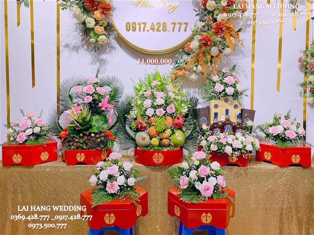 7 Tráp Ăn Hỏi Đẹp Mẫu 36