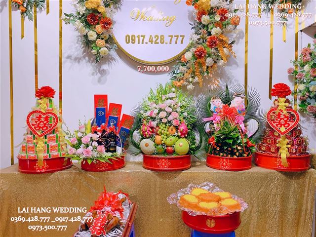 7 Tráp Ăn Hỏi Đẹp Mẫu 3