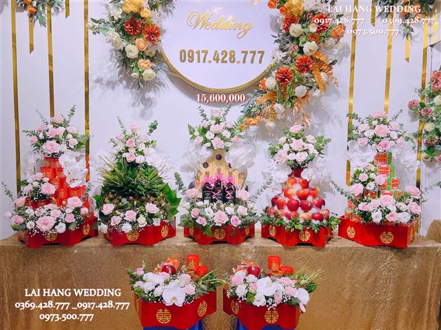 7 Tráp Ăn Hỏi Đẹp Mẫu 45