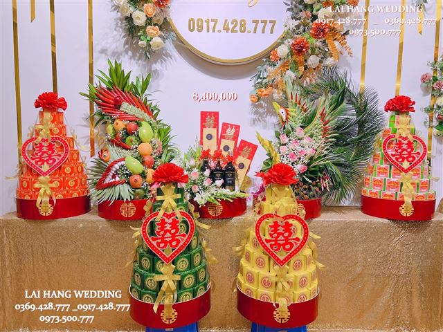 7 Tráp Ăn Hỏi Đẹp Mẫu 4