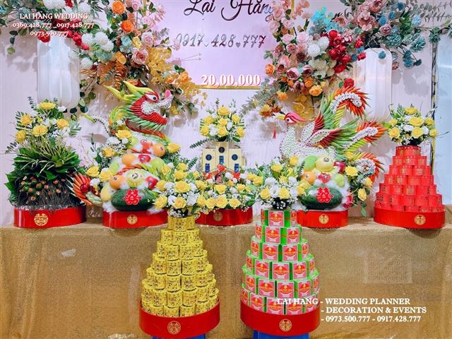 7 Tráp Ăn Hỏi Đẹp Mẫu 63