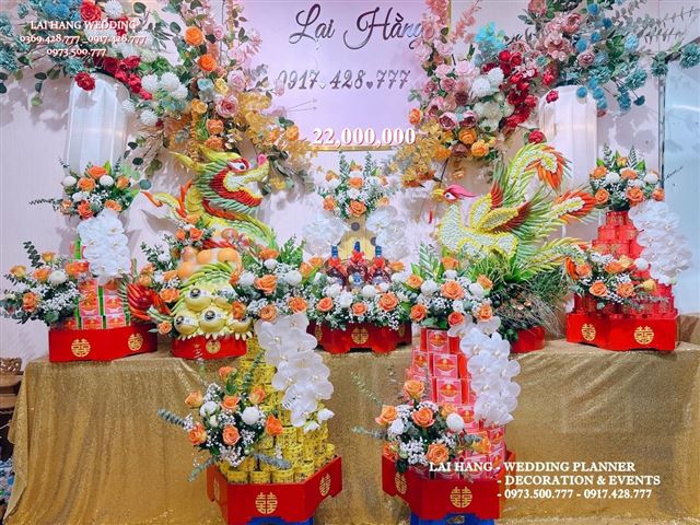 7 Tráp Ăn Hỏi Đẹp Mẫu 68