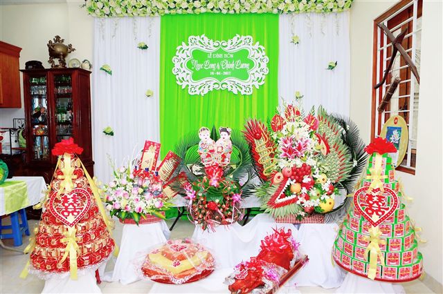7 Tráp Ăn Hỏi Đẹp Mẫu 6
