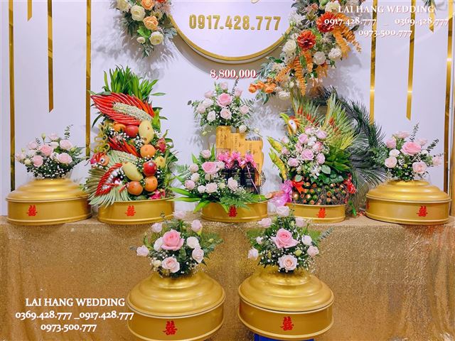 7 Tráp Ăn Hỏi Đẹp Mẫu 6