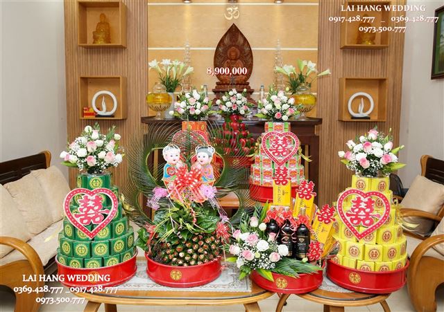 7 Tráp Ăn Hỏi Đẹp Mẫu 7