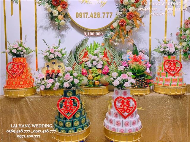 7 Tráp Ăn Hỏi Đẹp Mẫu 9