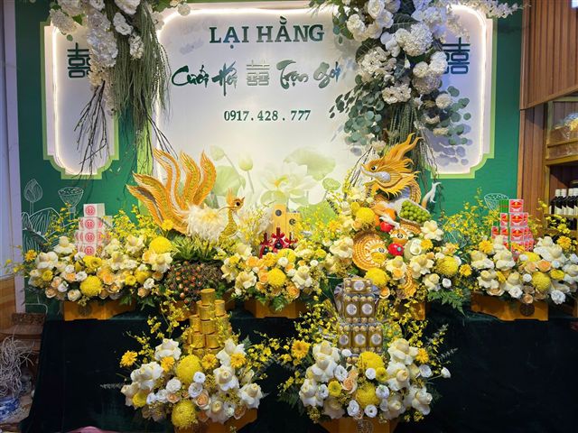 7 Tráp Ăn Hỏi Rồng Phượng Hiện Đại