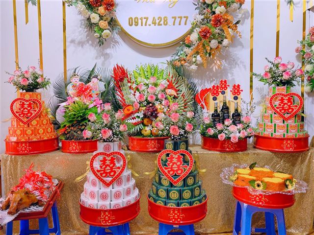 9 Tráp Ăn Hỏi Đẹp Mẫu 42