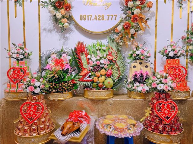 9 Tráp Ăn Hỏi Đẹp Mẫu 43