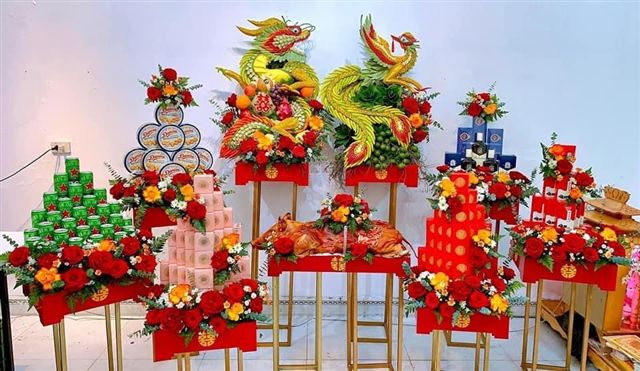 9 Tráp Ăn Hỏi Đẹp Mẫu 47