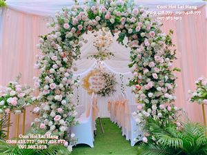 Trang Trí Phông Rạp Đám Cưới Ngọc - Đạt