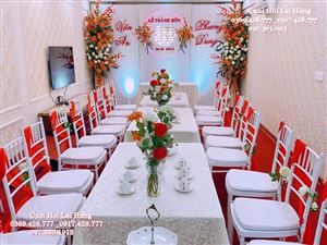 Trang Trí Phông Bạt Đám Cưới An - Dung