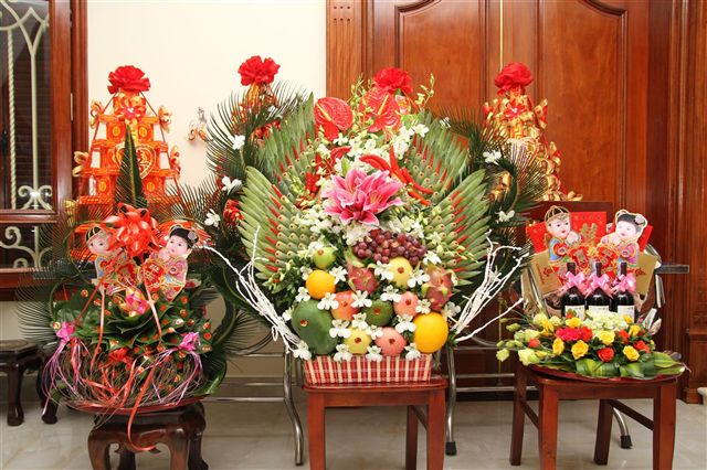 Lễ Ăn Hỏi 7 Tráp Song Phượng