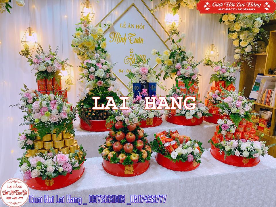 tráp ăn hỏi 9 lễ 2