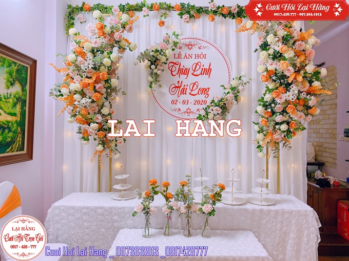 trang trí đám cưới tại nhà 11