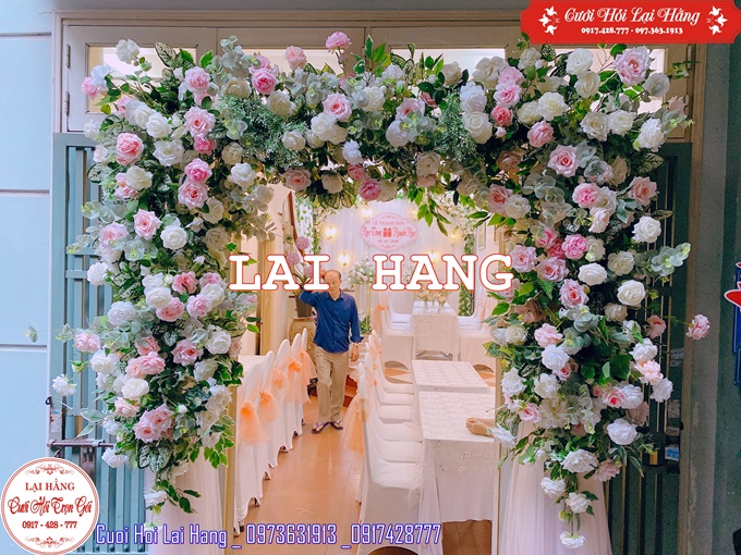 trang trí đám cưới tại nhà 13