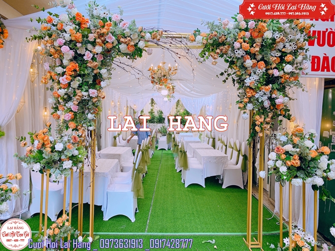 trang trí đám cưới tại nhà 3