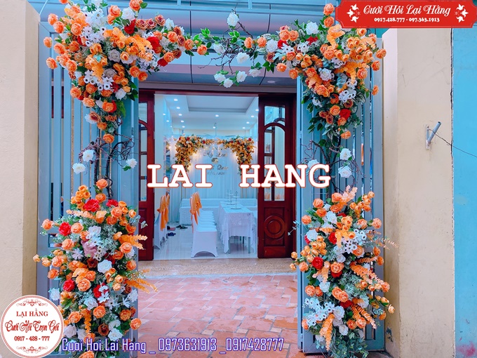trang trí đám cưới tại nhà 4